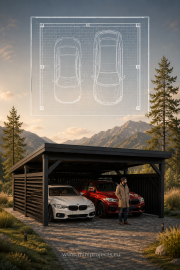 Automobilių stoginė CS 01